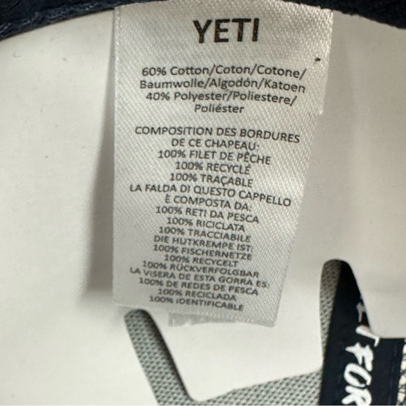 YETI Men's Star Badge Trucker Hat USA MSRP $25 Cap Netted Built For The … - Picture 11 of 13